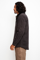 Chaqueta Cordero Orgánica Negra Hombre-3