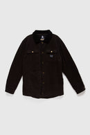Chaqueta Cordero Orgánica Negra Hombre-8