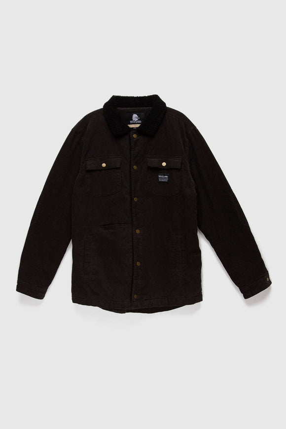 Chaqueta Cordero Orgánica Negra Hombre