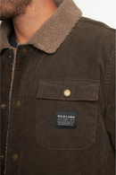 Chaqueta Cordero Orgánica Café Verdoso Hombre-6