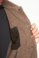 Chaqueta Cordero Orgánica Café Verdoso Hombre-8