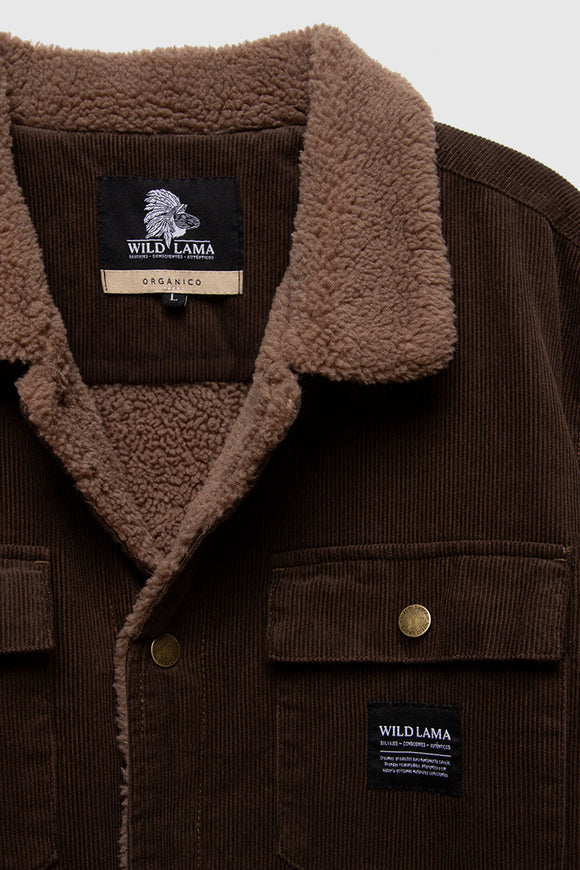 Chaqueta Cordero Orgánica Verde Hombre