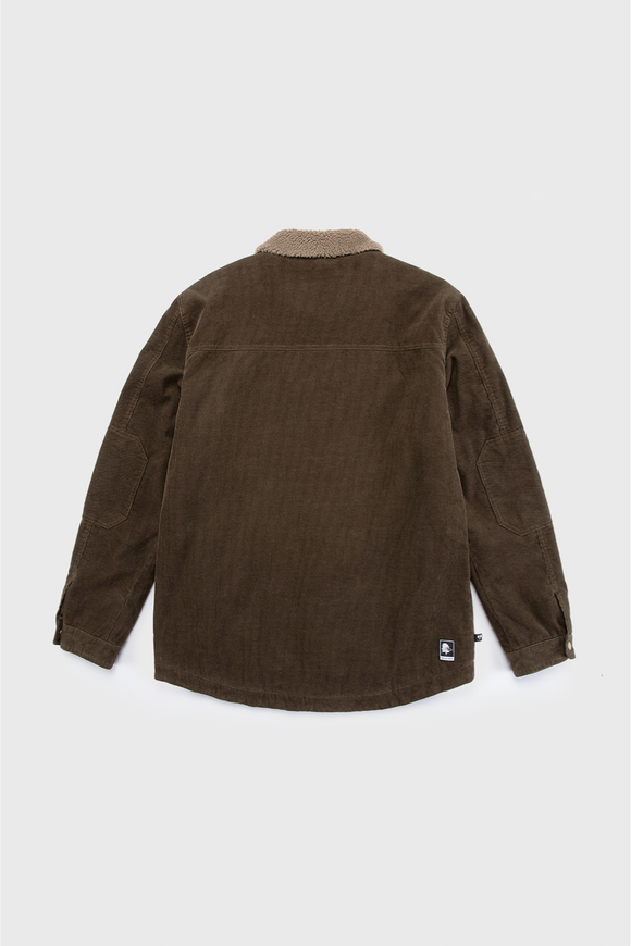 Chaqueta Cordero Orgánica Café Verdoso Hombre