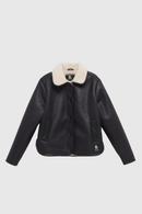 Chaqueta Florie Reciclada Negra Mujer-7