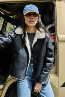 Chaqueta Florie Reciclada Negra Mujer-1