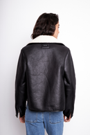 Chaqueta Florie Reciclada Negra Mujer-6