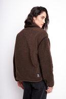 Chaqueta Grace Reciclada Café Mujer-5