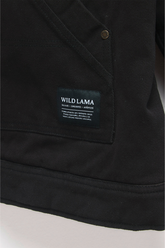 Chaqueta Leufu Orgánica Negra Hombre
