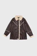 Chaqueta Nivara Reciclada Café Mujer-8