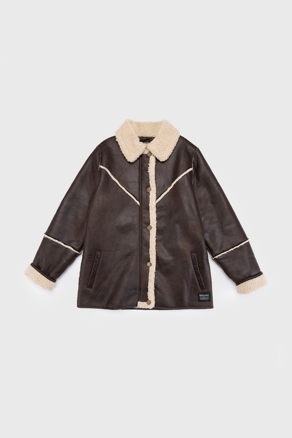 Chaqueta Nivara Reciclada Café Mujer