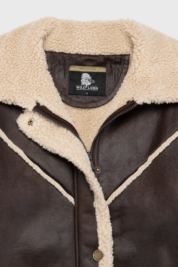 Chaqueta Nivara Reciclada Café Mujer