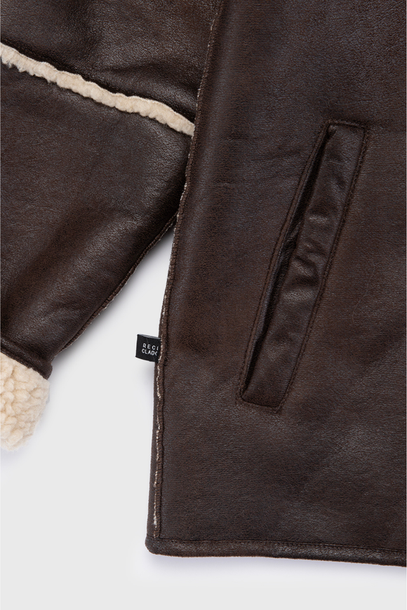 Chaqueta Nivara Reciclada Café Mujer