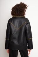 Chaqueta Nivara Reciclada Negro Mujer-6