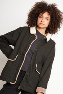 Chaqueta Reda Wax Orgánica Verde Mujer-2