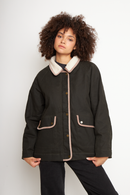 Chaqueta Reda Wax Orgánica Verde Mujer-4