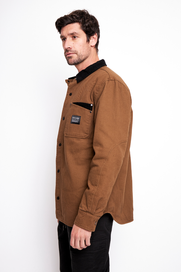 Chaqueta Roble Orgánica Café Hombre