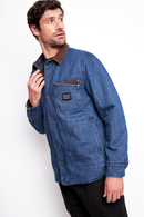 Chaqueta Roble Orgánica Denim Hombre-2