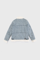 Chaqueta Sur Puffa Orgánica Denim Mujer-9
