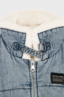 Chaqueta Sur Puffa Orgánica Denim Mujer-12