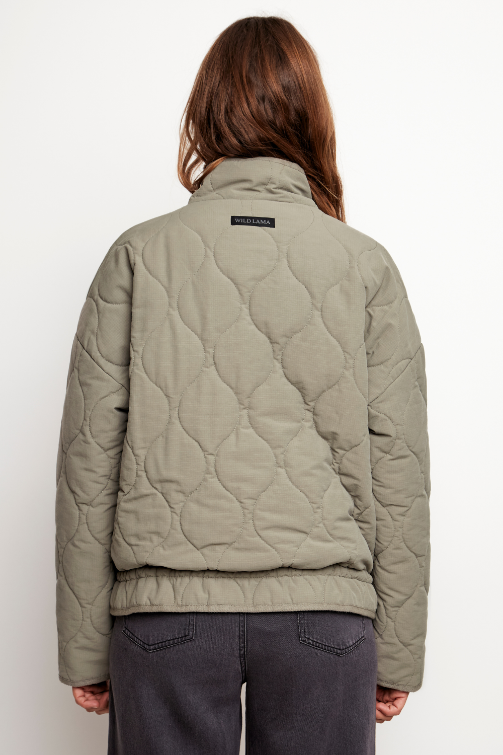 Chaqueta Vespa Cord Orgánica Verde Mujer
