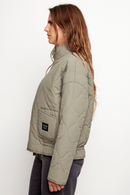 Chaqueta Vespa Cord Orgánica Verde Mujer-3