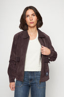 Chaqueta Elsa Reciclada Café Mujer-4