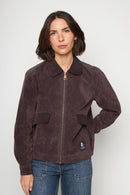 Chaqueta Elsa Reciclada Café Mujer-5