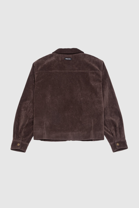 Chaqueta Elsa Reciclada Café Mujer