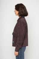 Chaqueta Elsa Reciclada Café Mujer-6