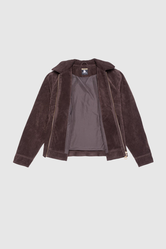 Chaqueta Elsa Reciclada Café Mujer