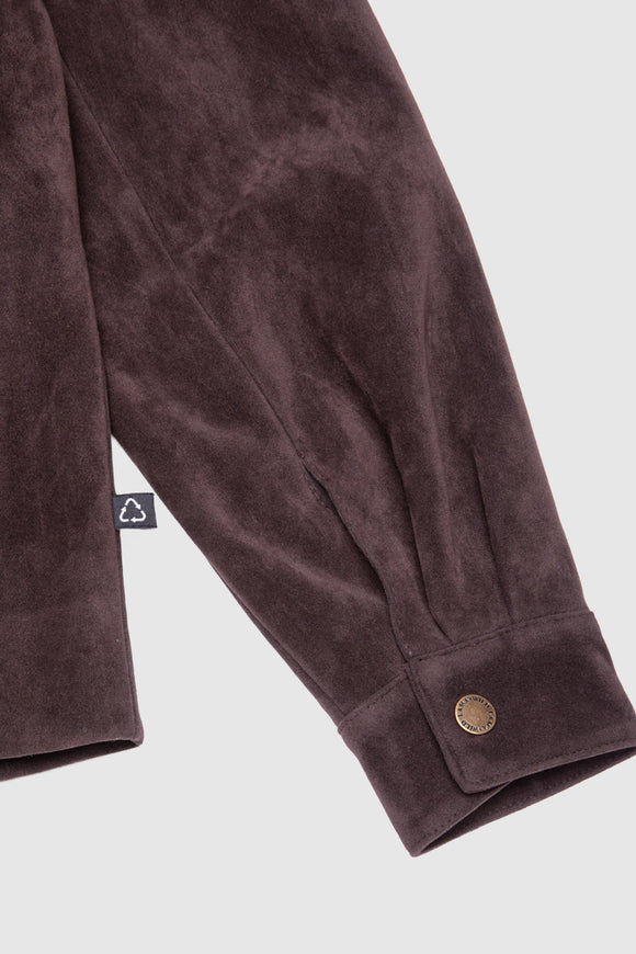 Chaqueta Elsa Reciclada Café Mujer