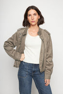 Chaqueta Maite Reciclada Café Claro Mujer-3