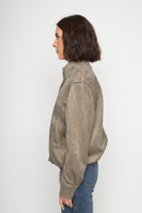Chaqueta Maite Reciclada Café Claro Mujer-5