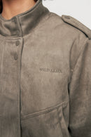 Chaqueta Maite Reciclada Café Claro Mujer-7