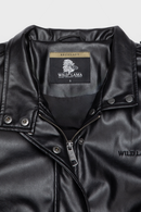Chaqueta Maite PU Reciclada Negra Mujer-12