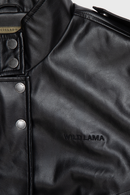 Chaqueta Maite PU Reciclada Negra Mujer-13