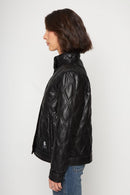 Chaqueta Oraya Reciclada Negra Mujer-5