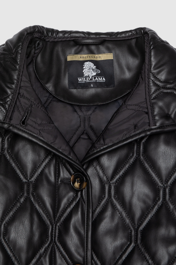 Chaqueta Oraya Reciclada Negra Mujer