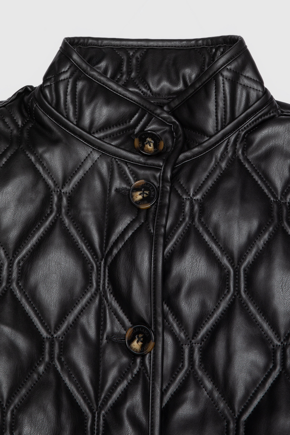 Chaqueta Oraya Reciclada Negra Mujer