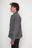 Chaqueta Petro Orgánica Negra Hombre-6