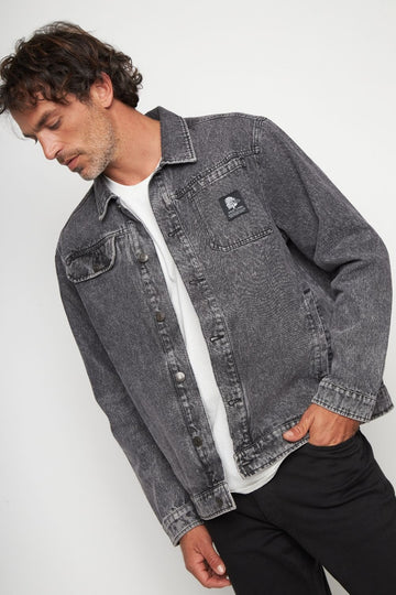 Chaqueta Petro Orgánica Negra Hombre - 0