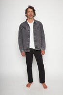 Chaqueta Petro Orgánica Negra Hombre-4