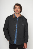Chaqueta Roble Ripstop Orgánica Negra Hombre-3