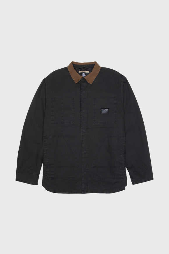 Chaqueta Roble Ripstop Orgánica Negra Hombre