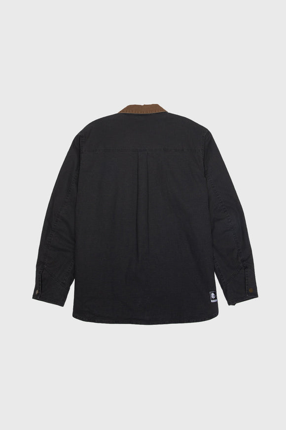 Chaqueta Roble Ripstop Orgánica Negra Hombre