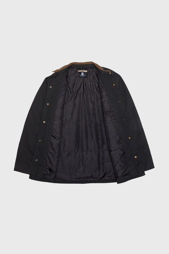 Chaqueta Roble Ripstop Orgánica Negra Hombre