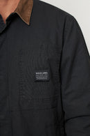 Chaqueta Roble Ripstop Orgánica Negra Hombre-7