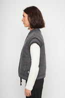 Chaqueta Roma Orgánica Negra Mujer-3