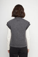 Chaqueta Roma Orgánica Negra Mujer-4