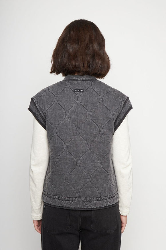Chaqueta Roma Orgánica Negra Mujer